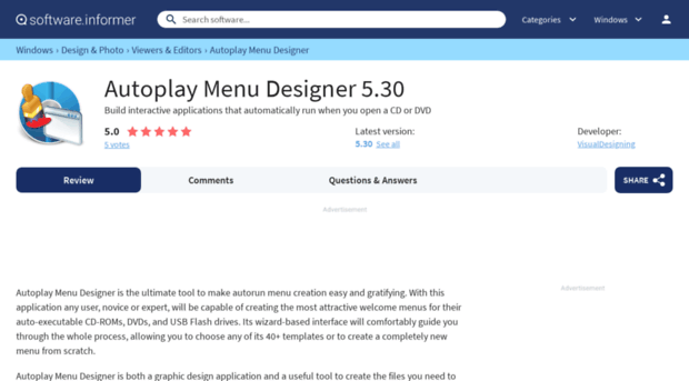 autoplay-menu-designer.software.informer.com