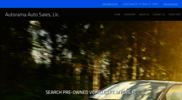 autoramaautosales.net