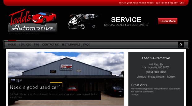 autorepairharrisonville.com