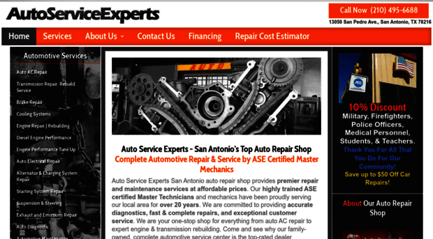 autorepairsanantonio.com