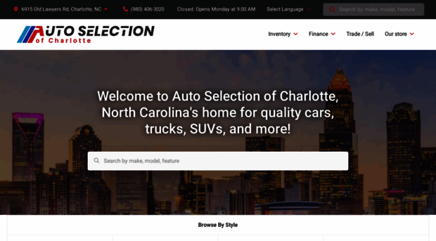 autoselectionofcharlotte.com