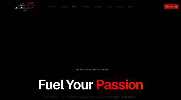 autoshowlist.com