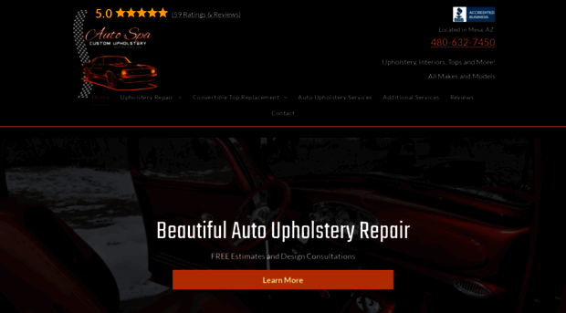 autospaofarizona.com