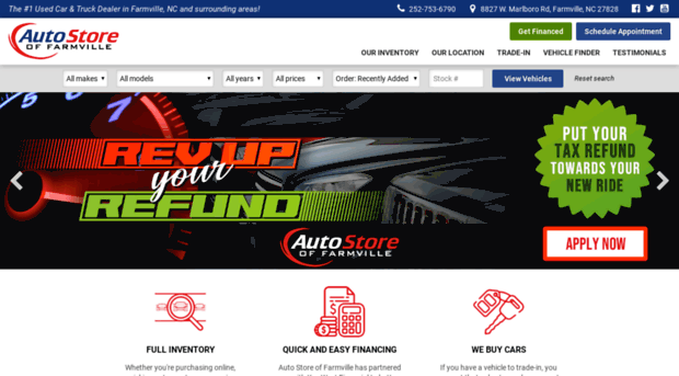 autostoreoffarmville.com