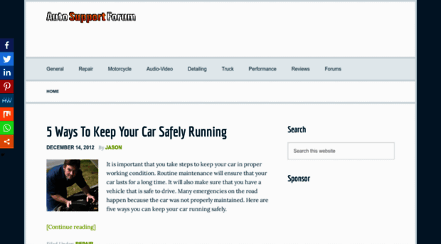 autosupportforum.com