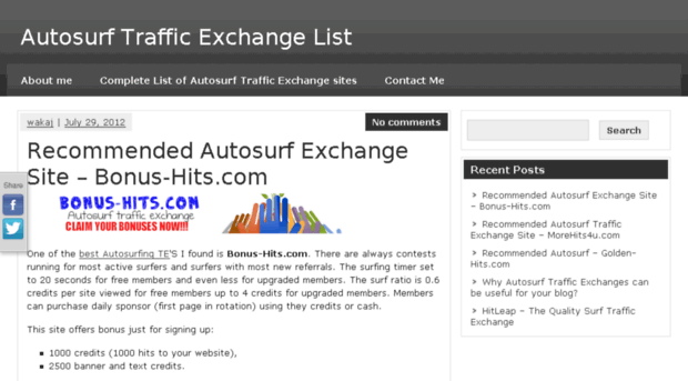 autosurfexchangelist.info