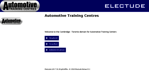 autotrainingcentre-ontario.electude.com