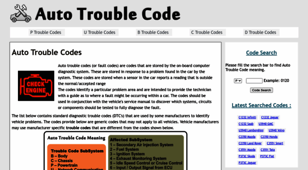 autotroublecode.com