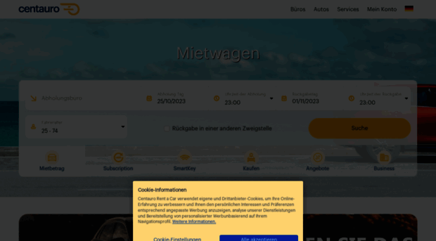autovermietung.centauro.net