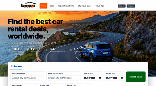 autoworldrental.com