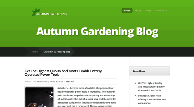 autumngardening.com