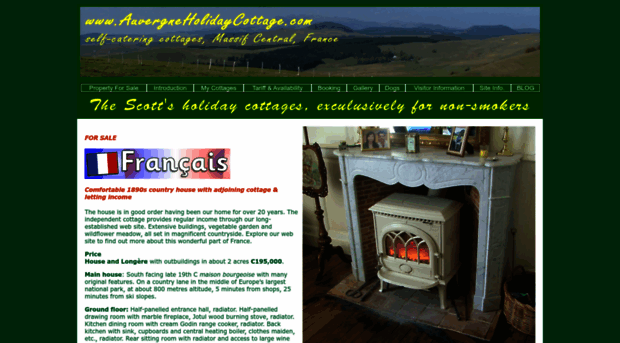 auvergneholidaycottage.com