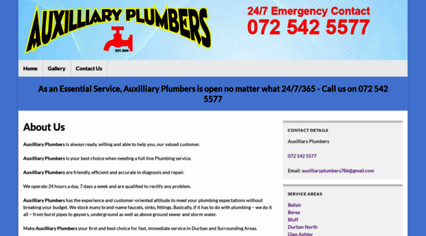 auxilliaryplumbers.co.za