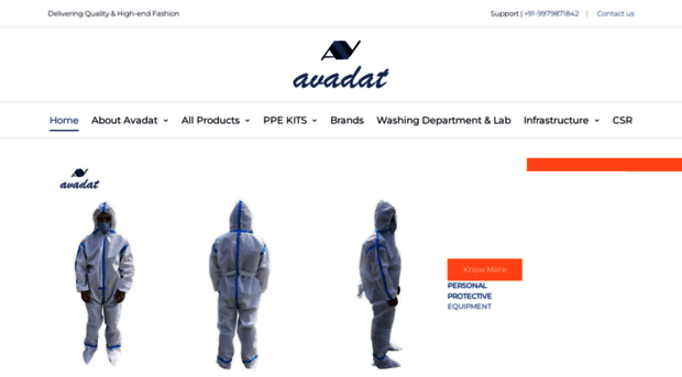 avadatapparels.com