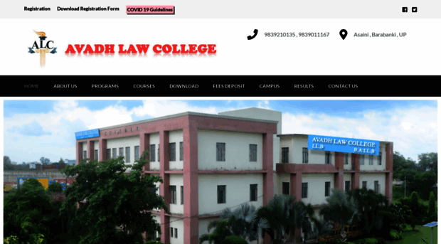 avadhlawcollege.com