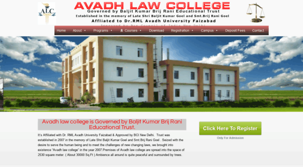 avadhlawcollege.in