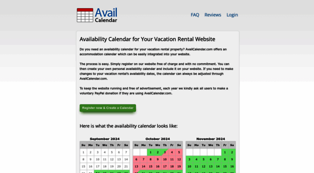 availcalendar.com