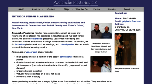 avalancheplastering.com