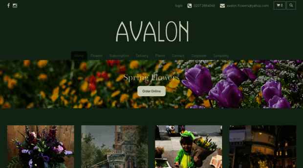 avalonflowers.co.uk