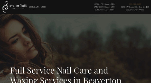 avalonnailsbeaverton.com