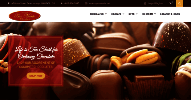 avamariechocolates.com