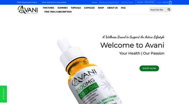 avanibotanicals.co