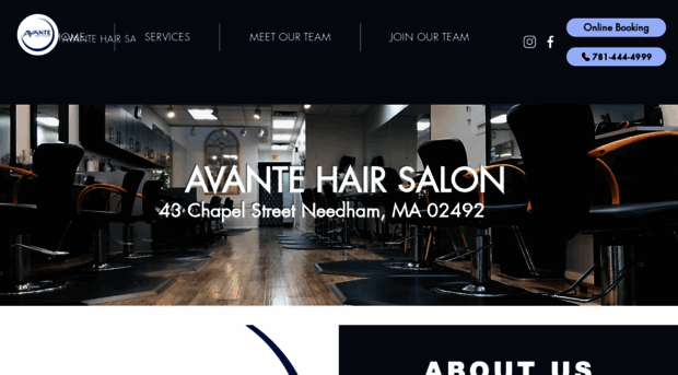 avantehairsalon.com