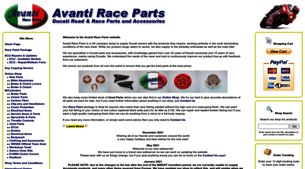 avantiraceparts.co.uk