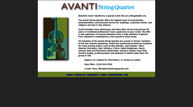 avantistringquartet.com