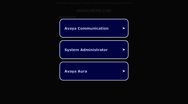 avayausers.com