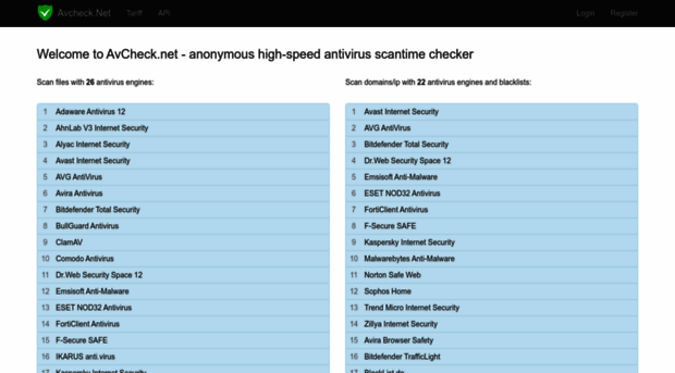 avcheck.net