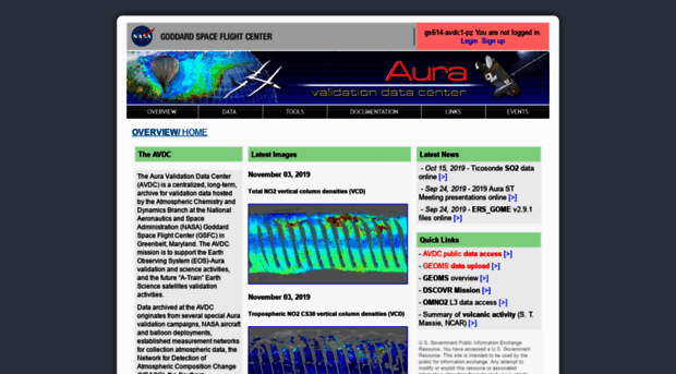 avdc.gsfc.nasa.gov