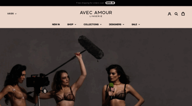 avecamourlingerie.com