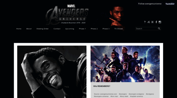 avengersuniverse.com