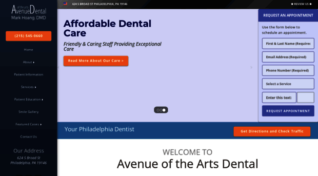 avenueartsdental.com