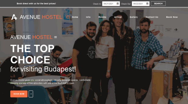 avenuehostel.hu