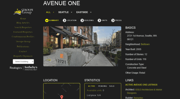 avenueonecondos.com