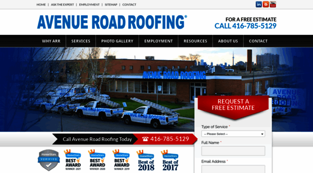 avenueroadroofing.com