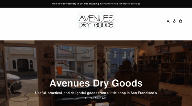 avenuesdrygoods.com