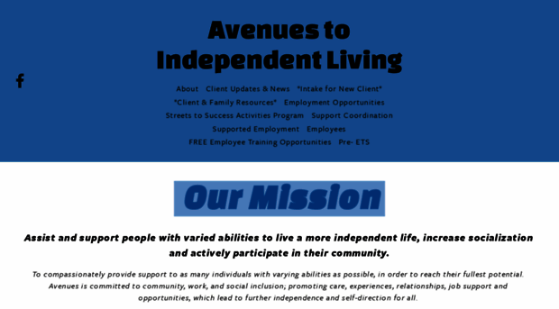 avenuestoindependentliving.com