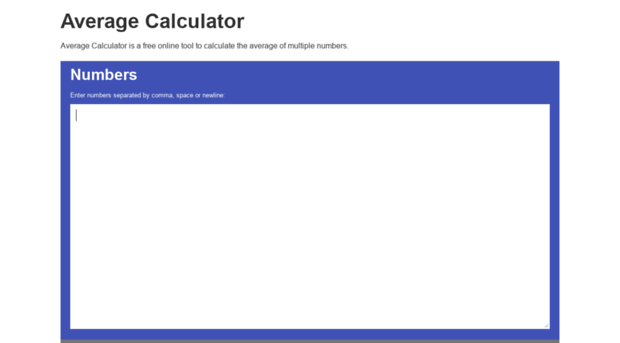 averagecalculator.net