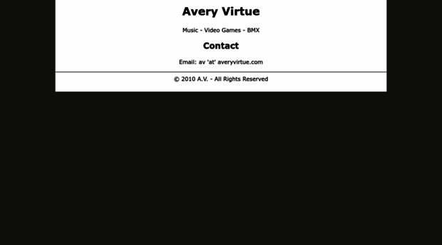 averyvirtue.com