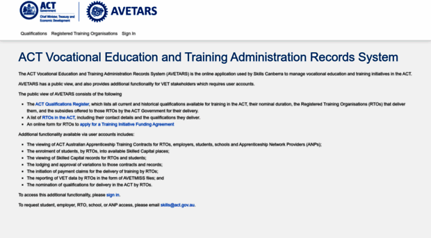 avetars.act.gov.au