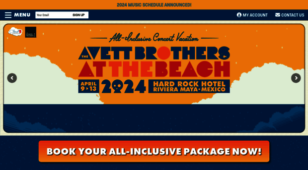 avettsatthebeach.com