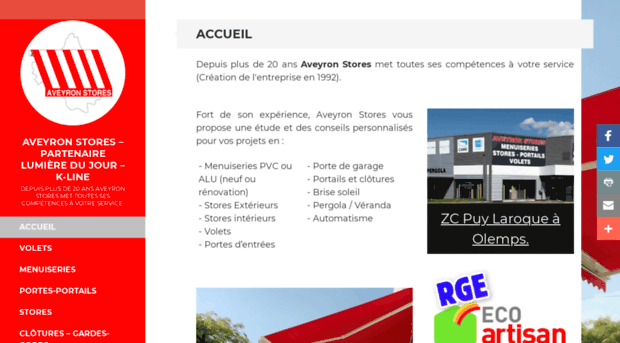 aveyron-stores.fr