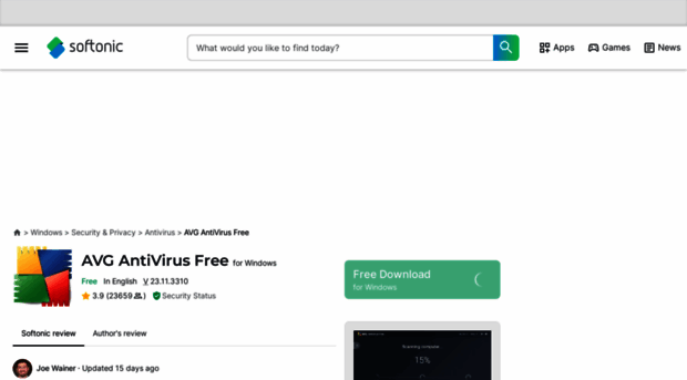 avg-anti-virus.en.softonic.com