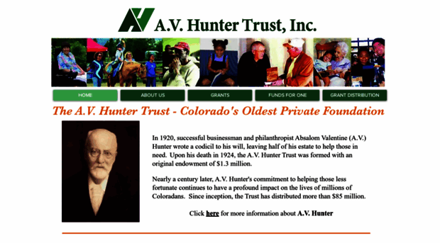 avhuntertrust.org