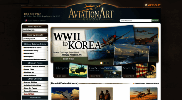 aviationarthangar.com