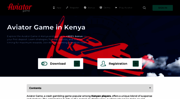 aviatorgame.co.ke