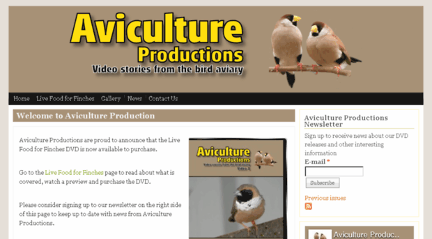 avicultureproductions.com
